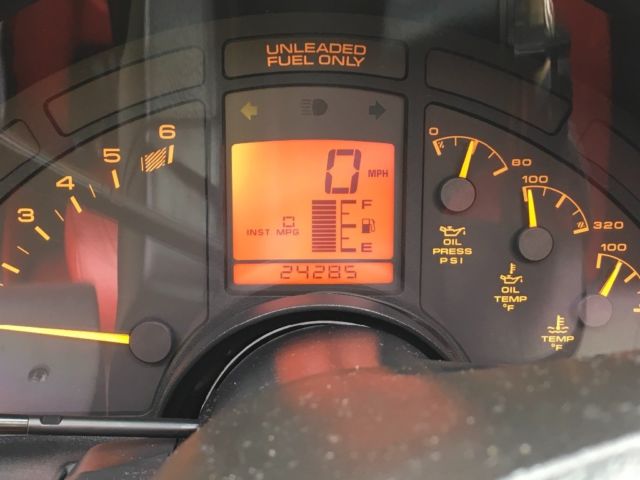 1992 Red Chevrolet Corvette Convertible