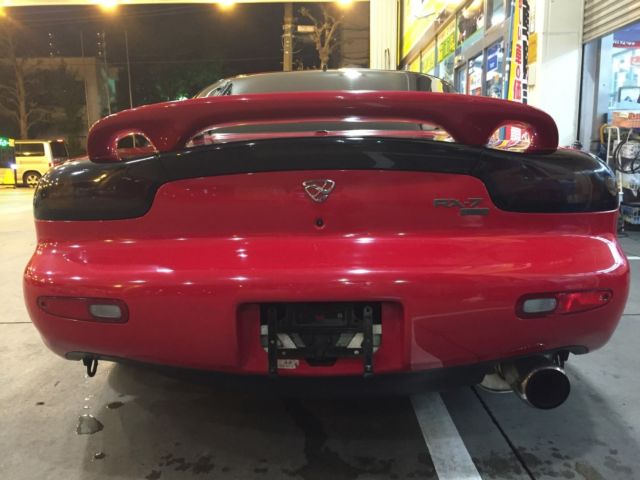 1992 Red Mazda RX-7 Coupe