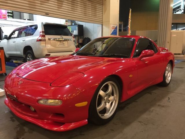 1992 Red Mazda RX-7 Coupe