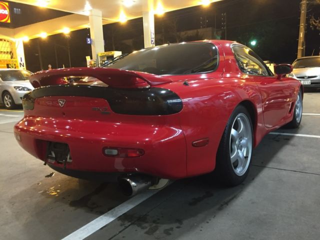 1992 Red Mazda RX-7 Coupe