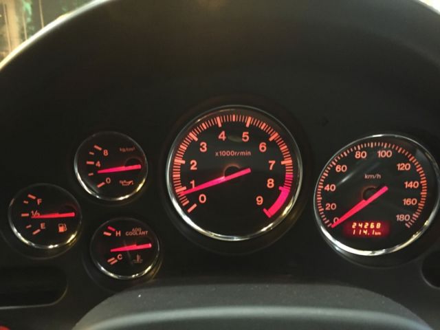 1992 Red Mazda RX-7 Coupe