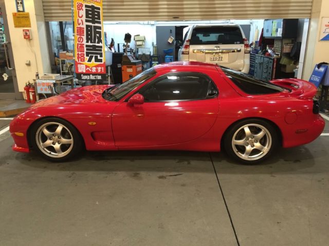 1992 Red Mazda RX-7 Coupe