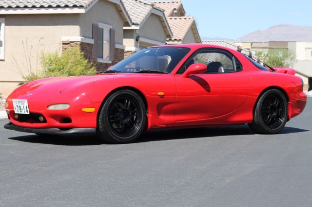 1992 Red Mazda RX-7