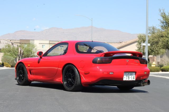 1992 Red Mazda RX-7