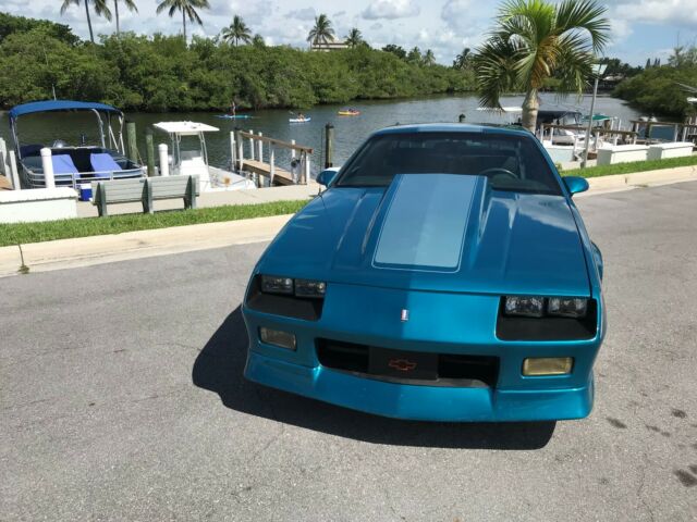 1992 Green Chevrolet Camaro Fastback