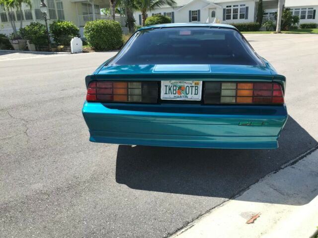 1992 Green Chevrolet Camaro Fastback