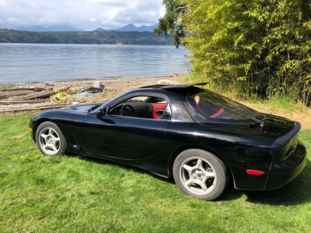 1992 Black Mazda RX-7 Coupe