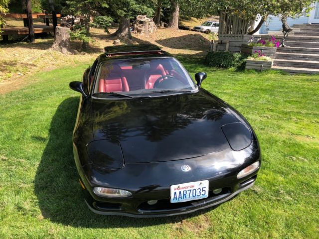 1992 Black Mazda RX-7 Coupe