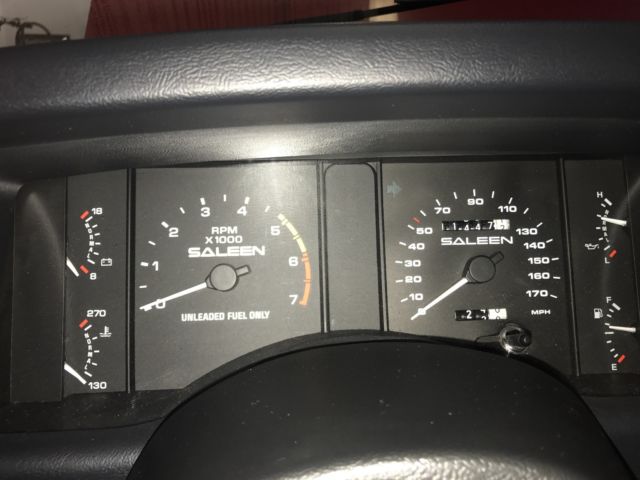 1992 Red Ford Mustang Coupe