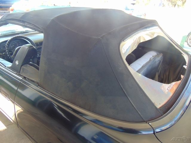 1992 Black Nissan 240SX Convertible