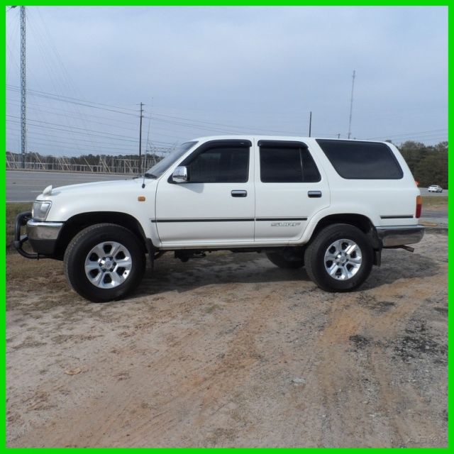 1992 White Toyota 4Runner SUV