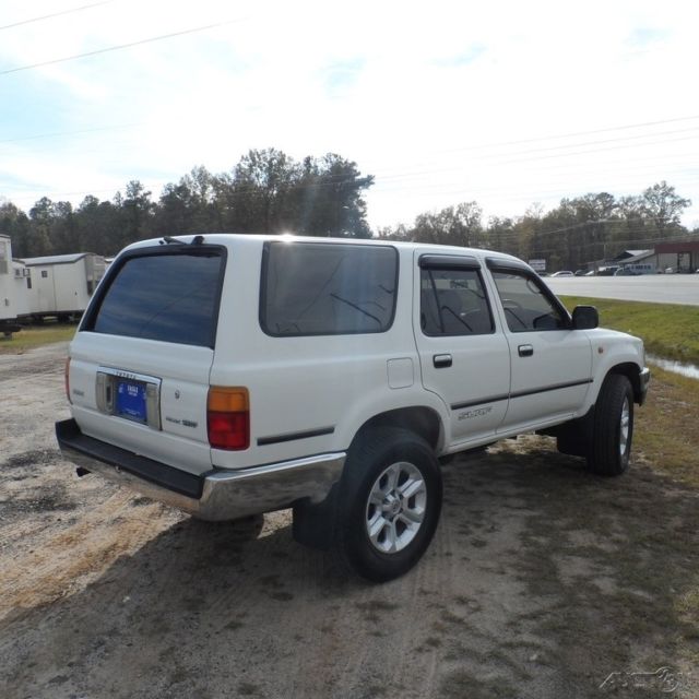 1992 White Toyota 4Runner SUV