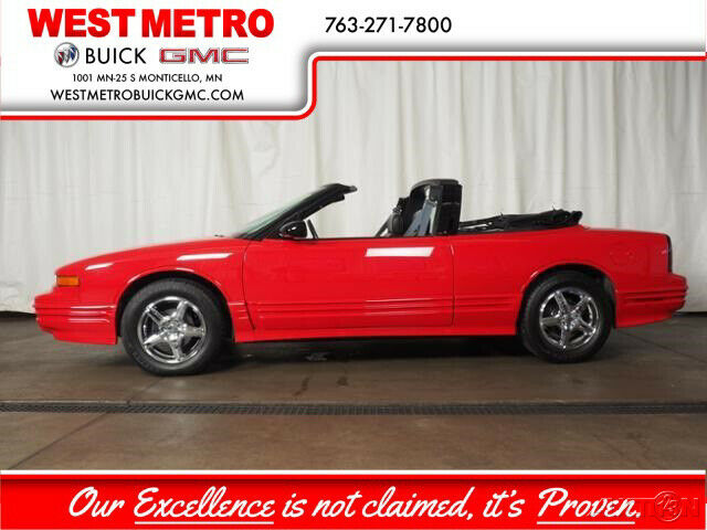 1992 Red Oldsmobile Cutlass Convertible