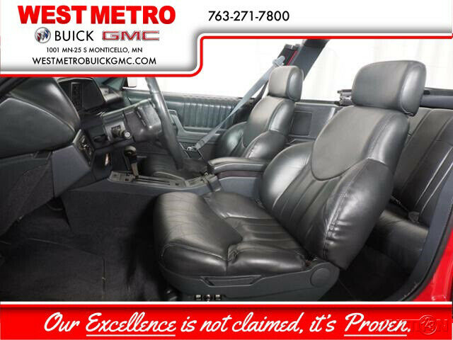 1992 Red Oldsmobile Cutlass Convertible