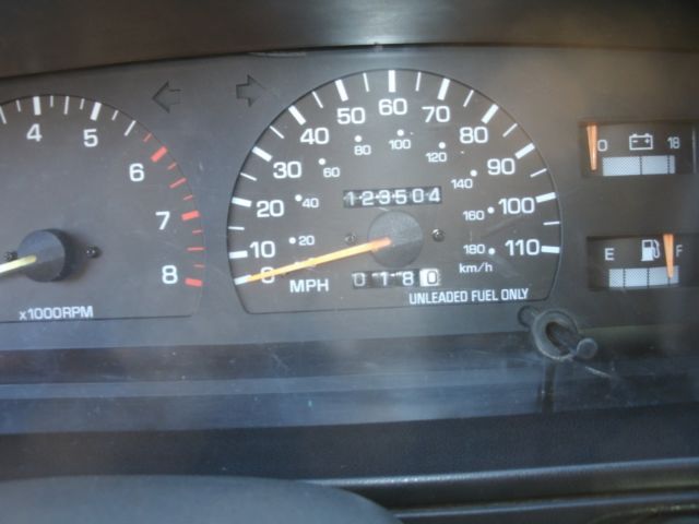 1992 ruby red metallic Toyota Tacoma Extended Cab Pickup