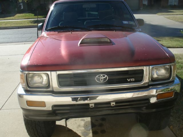 1992 ruby red metallic Toyota Tacoma Extended Cab Pickup