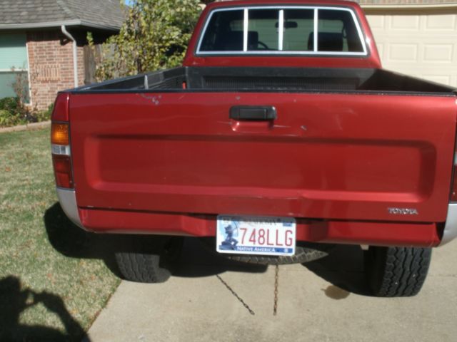1992 ruby red metallic Toyota Tacoma Extended Cab Pickup