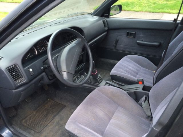 1992 Blue Toyota Corolla Wagon