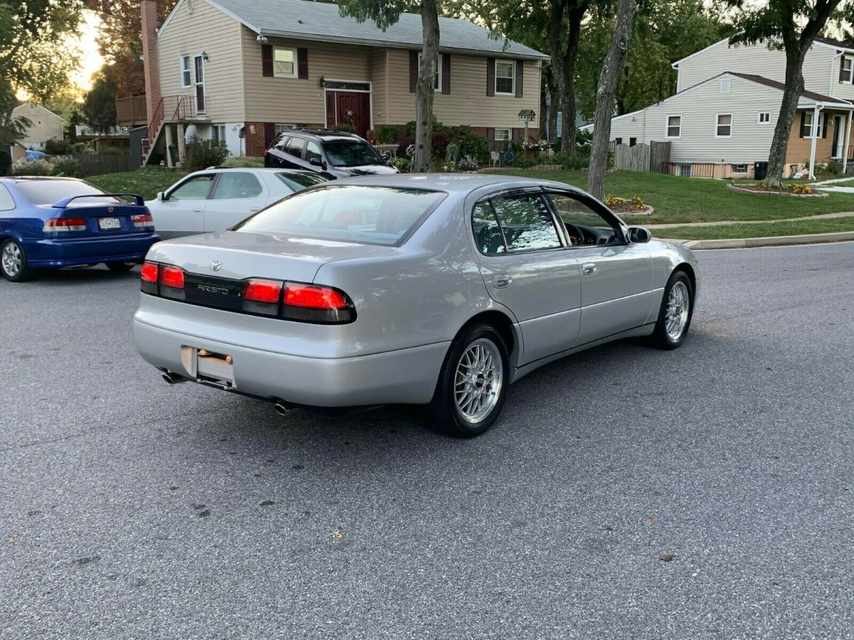 1992 Silver Toyota Aristo Sedan