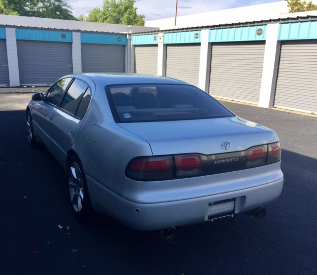 1992 Silver Toyota Aristo JZ147 Sedan