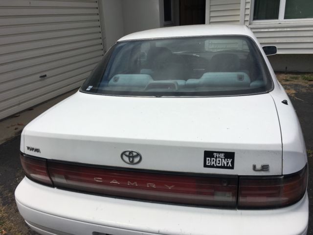1992 White Toyota Camry Sedan
