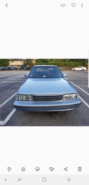 1992 Blue Toyota Cressida 4 door