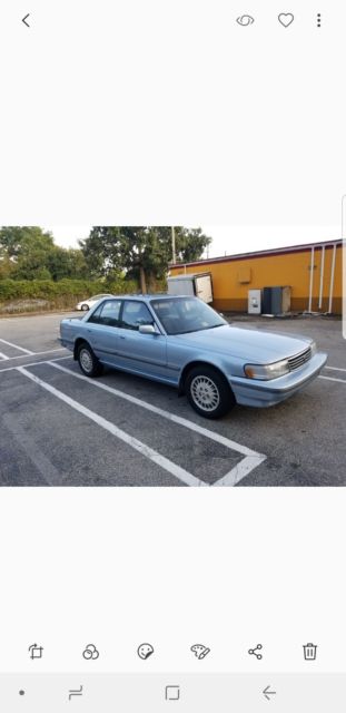 1992 Blue Toyota Cressida 4 door