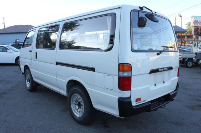 1992 Toyota HIACE Van AWD, 5 Speed, Diesel- 3L, LH119V, Long Base for ...