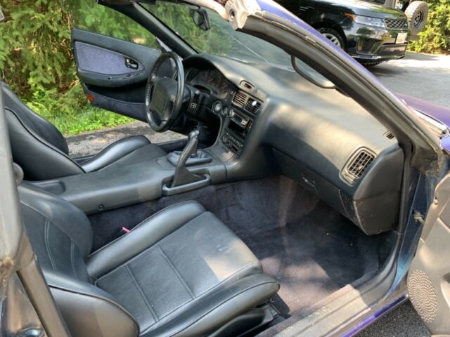 1992 Blue Toyota MR2 T-tops