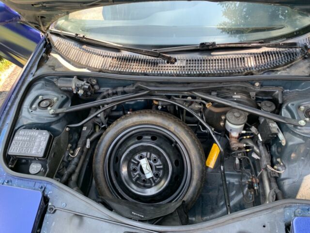 1992 Blue Toyota MR2 T-tops