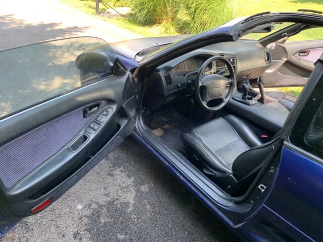 1992 Blue Toyota MR2 T-tops