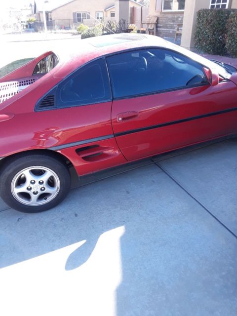 1992 Red Toyota MR2 Coupe