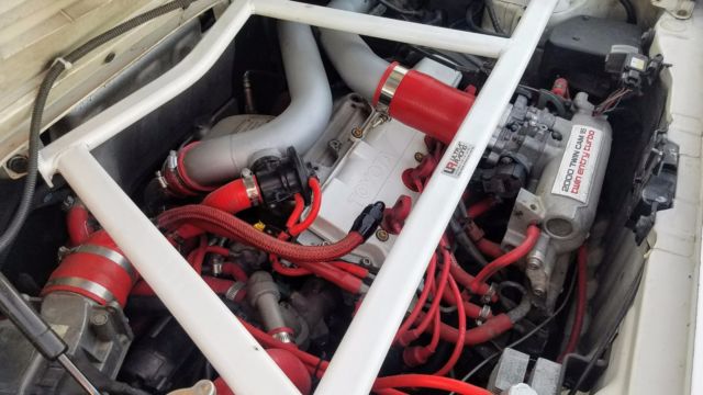 1992 White Toyota MR2 Coupe