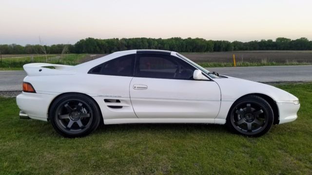 1992 White Toyota MR2 Coupe