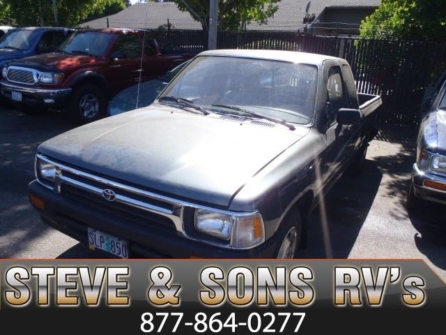 1992 Gray Toyota PICKUP DX 2dr Deluxe Extended Cab SB