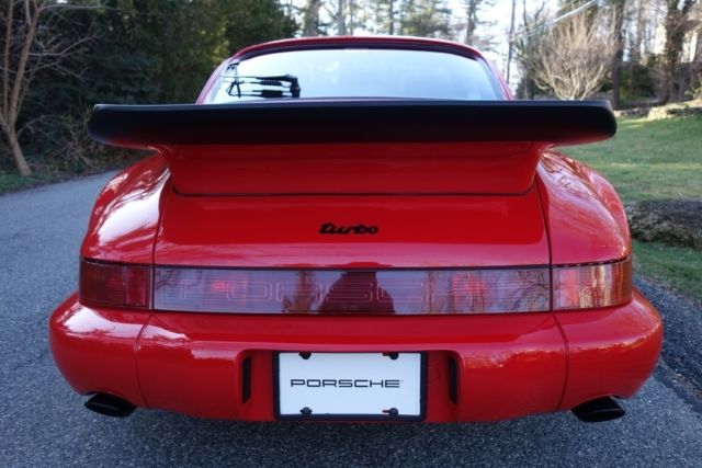 1992 Red Porsche 911 Coupe