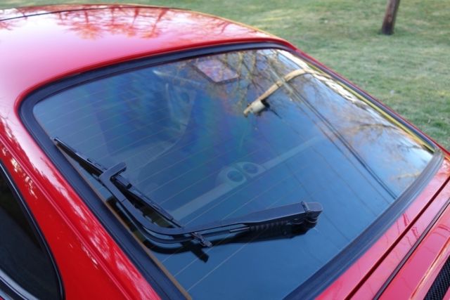 1992 Red Porsche 911 Coupe