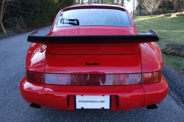 1992 Red Porsche 911 Coupe