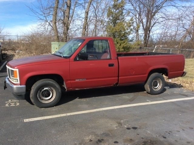 1992 Red GMC Sierra 1500 Pickup Truck
