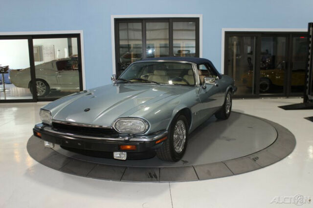 1992 Blue Jaguar XJS Convertible