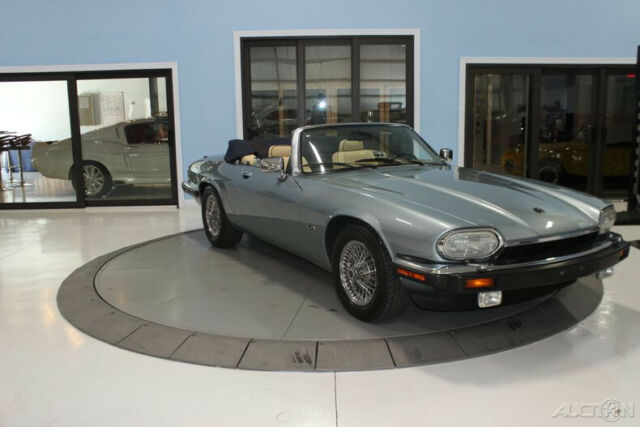 1992 Blue Jaguar XJS Convertible
