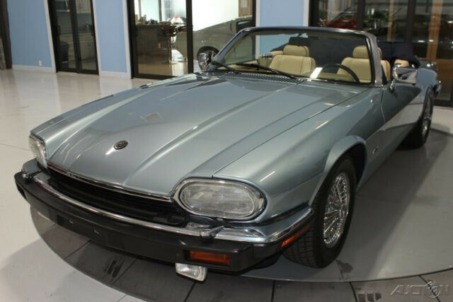 1992 Blue Jaguar XJS Convertible