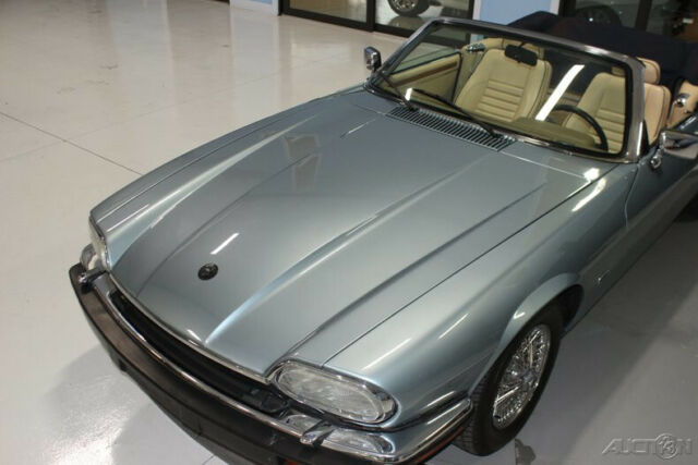 1992 Blue Jaguar XJS Convertible