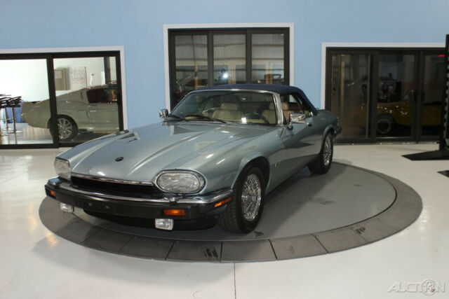 1992 Blue Jaguar XJS Convertible