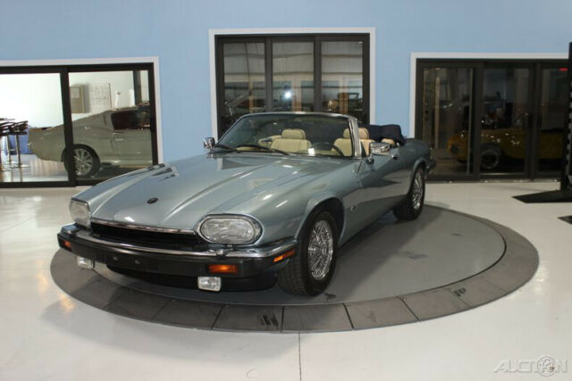 1992 Blue Jaguar XJS Convertible