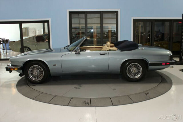 1992 Blue Jaguar XJS Convertible