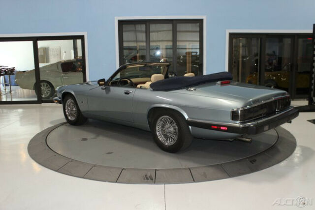 1992 Blue Jaguar XJS Convertible