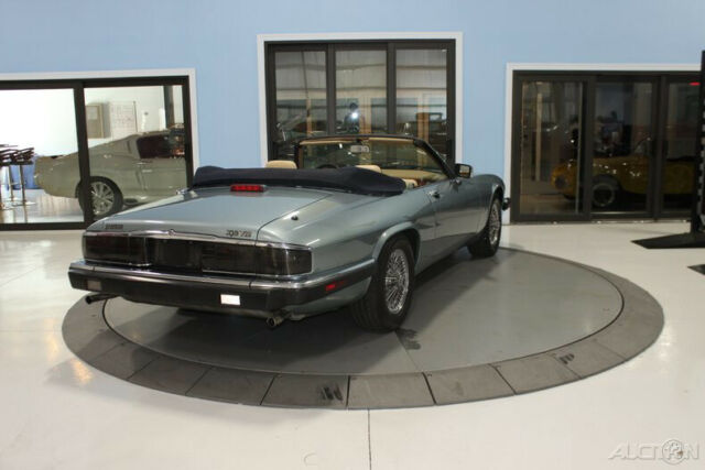 1992 Blue Jaguar XJS Convertible