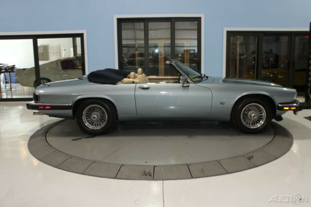 1992 Blue Jaguar XJS Convertible
