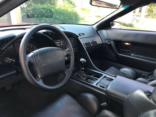 1992 Red Chevrolet Corvette Convertible